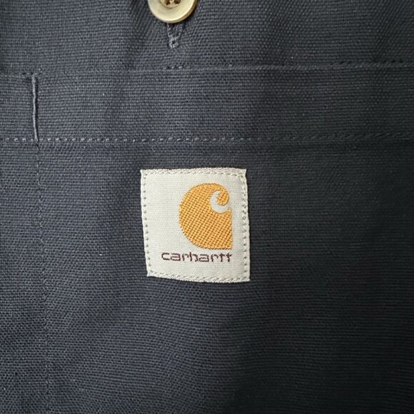 Carhartt • Men’s Rugged Flex Rigby Long-Sleeve Shirt • Medium • Navy - Picture 7 of 9